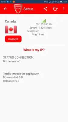 Secure Vpn Freedom android App screenshot 3